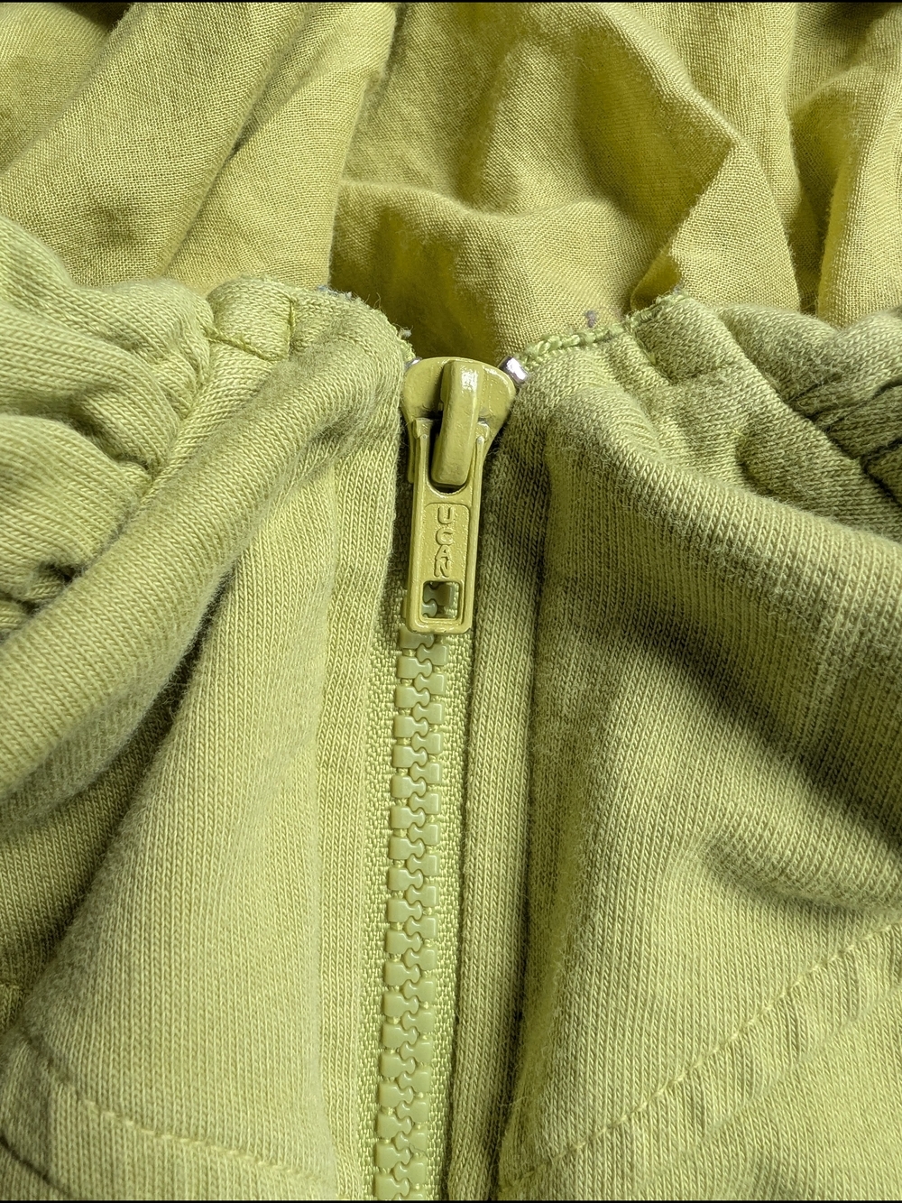 Prairie Underground Short Cloak Hoodie Lime Green - Picture 8 of 9